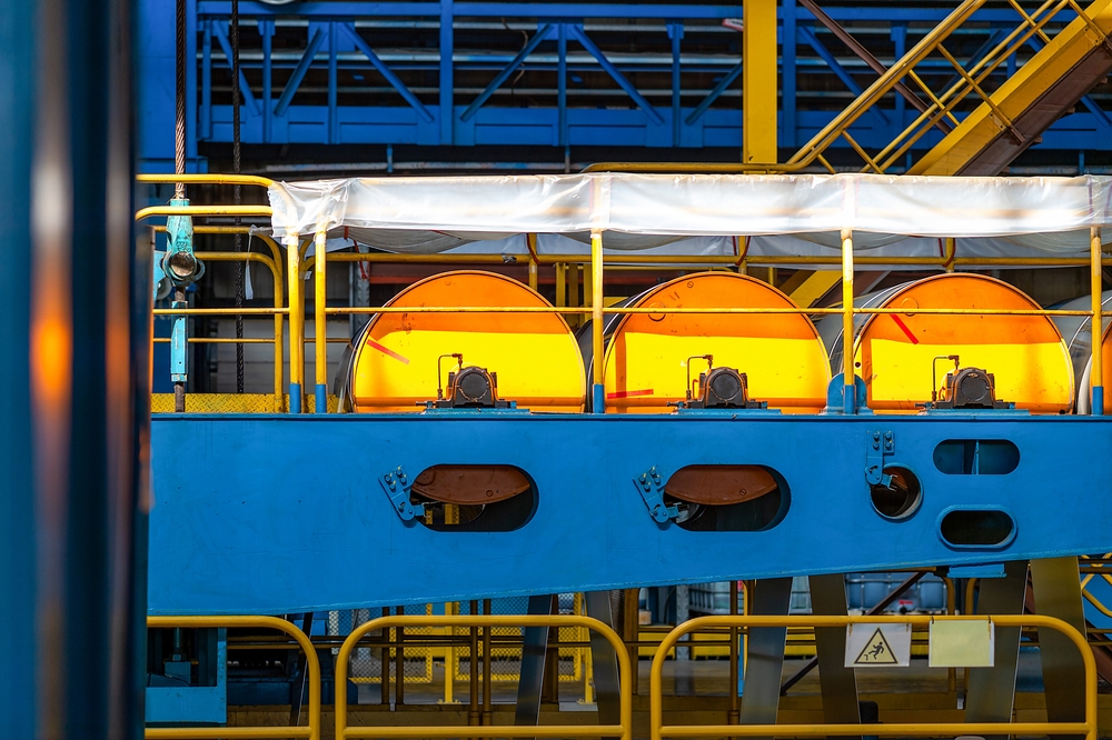 Machines,On,A,Metal,Structures,Plant.machine,Tools,And,Mechanisms,,Steel